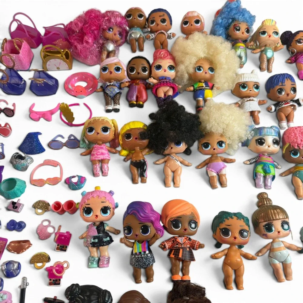 LOL Surprise Doll Lot Massive Collection RARES Figures Pets Accessories Bottles